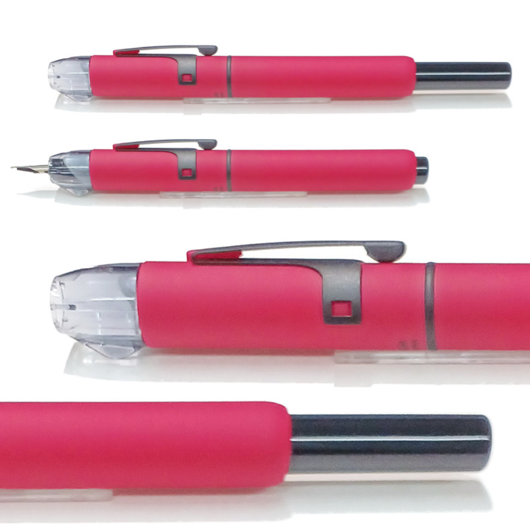 Platinum Curidas Fountain Pen - Red