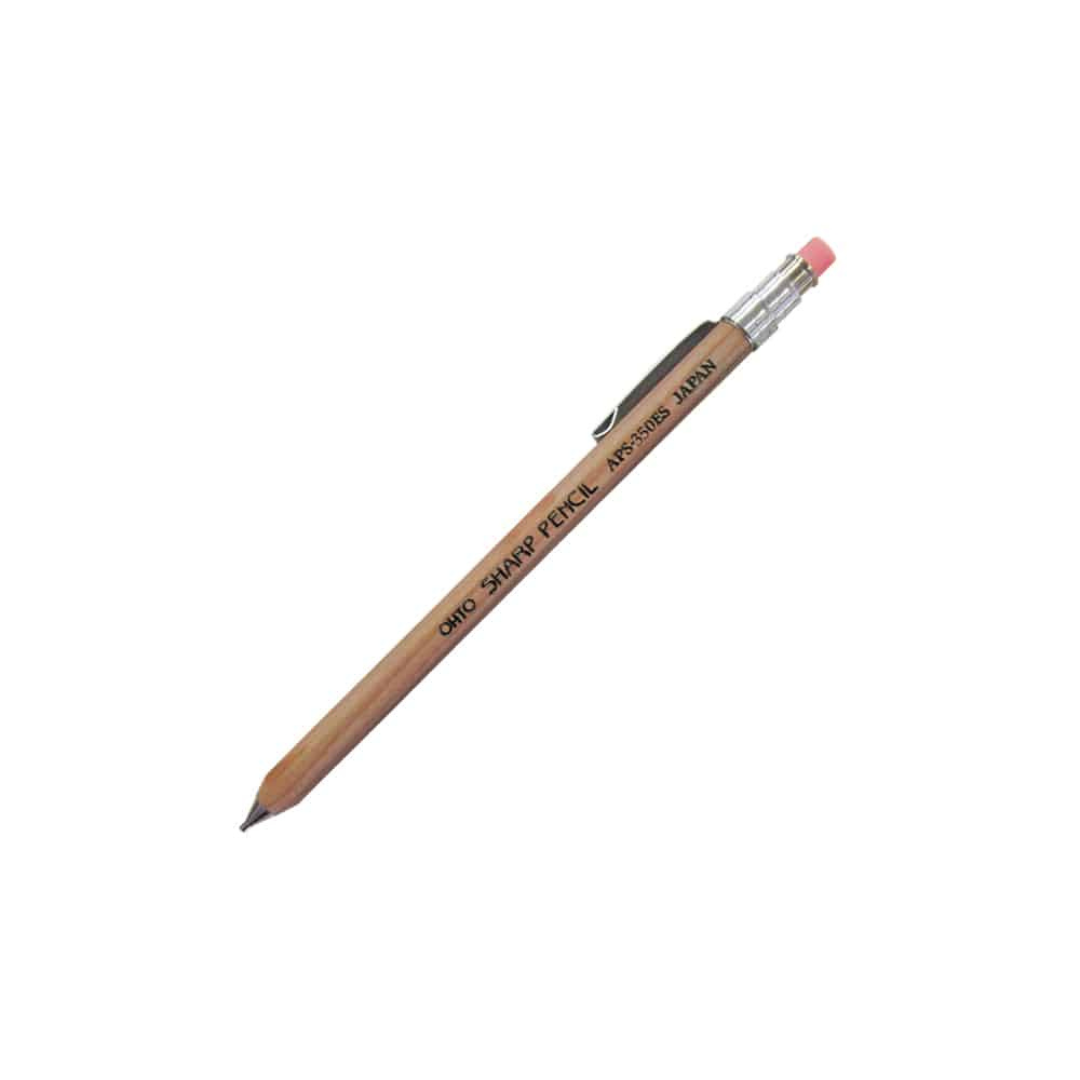 Ohto Mechanical Pencil Wooden Mini - 0.5 mm