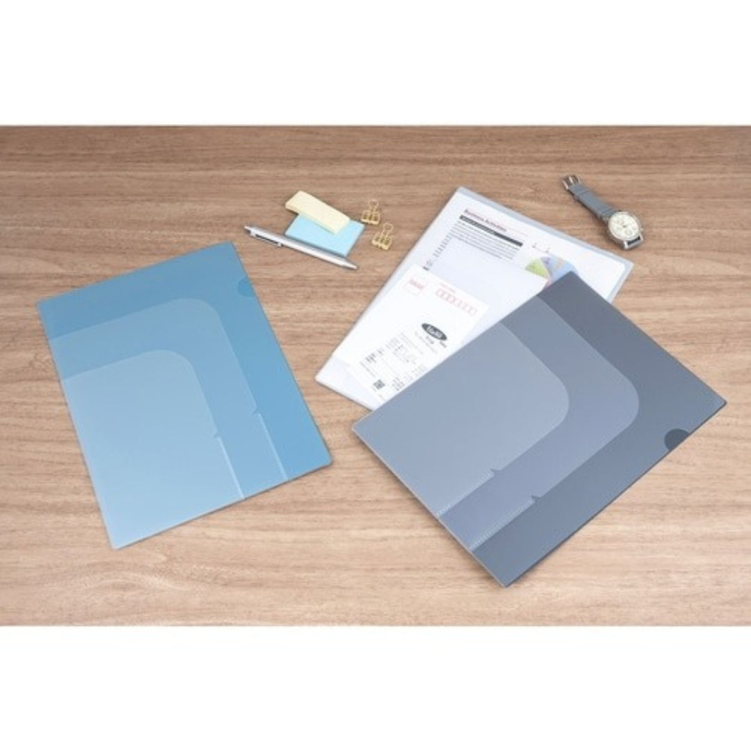 Nakabayashi File Filemo-in 3-Pocket Holder A4