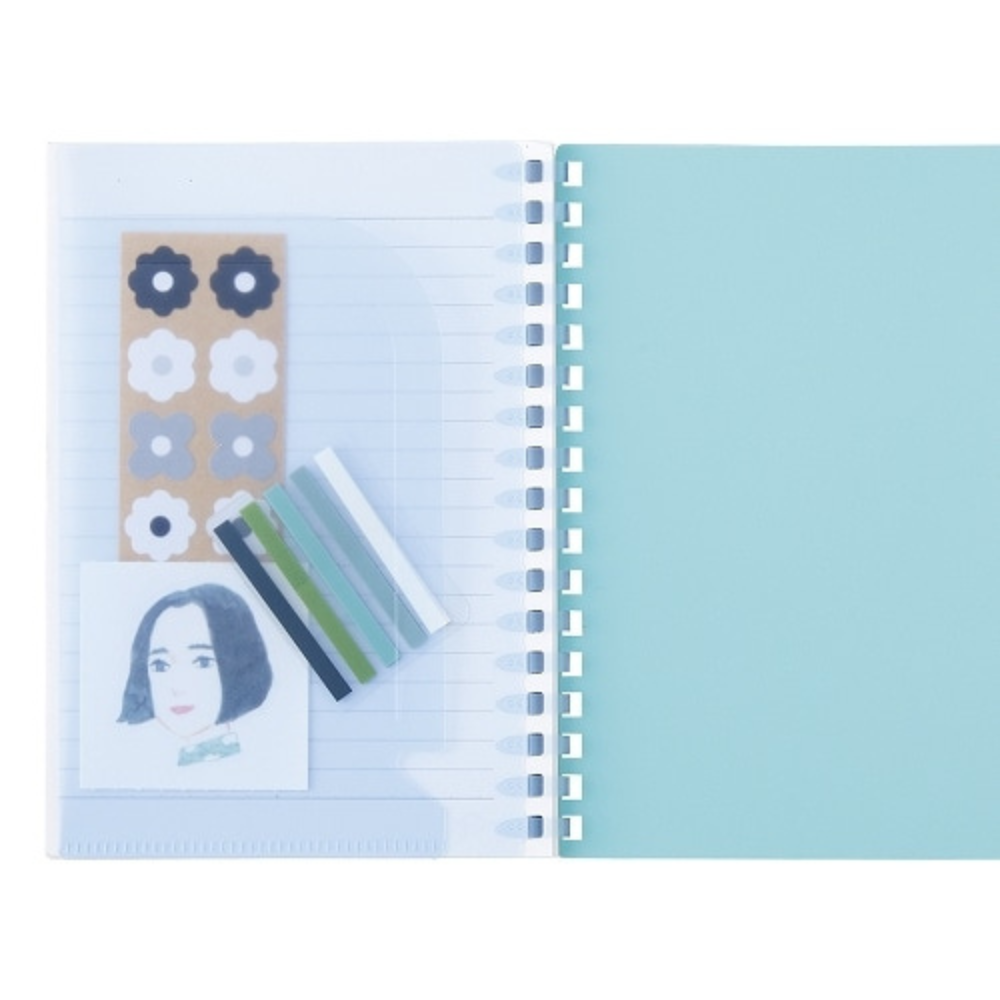 Lihit Lab Soft Ring Soffice Notebook - A6 Size - 30 Sheets