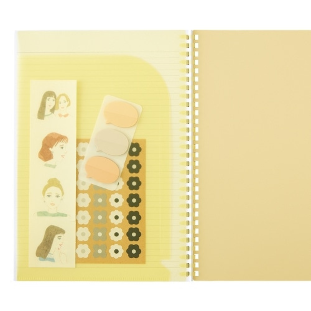 Lihit Lab Soft Ring Soffice Notebook - B5 Size - 30 Sheets