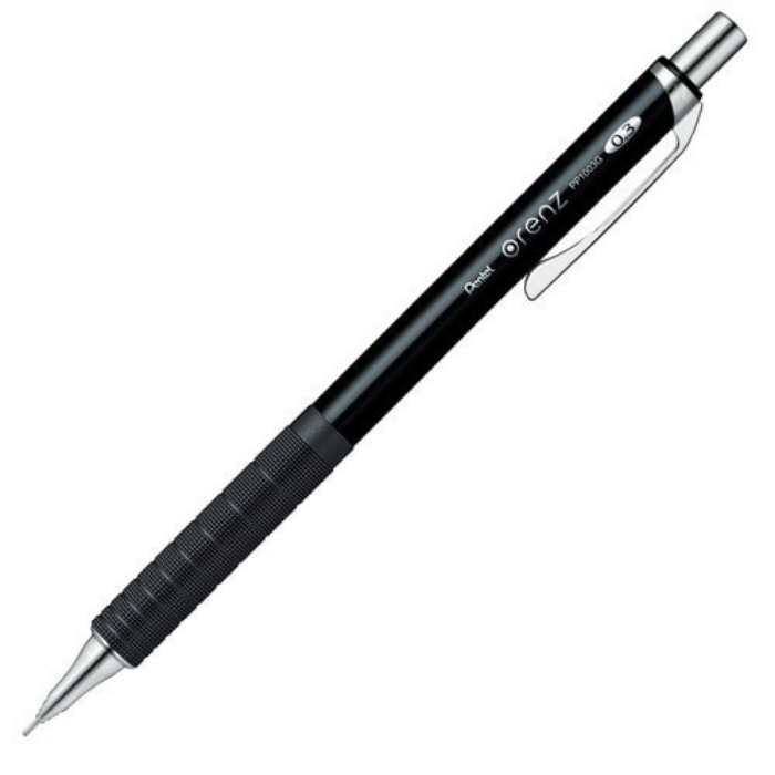 Pentel Orenz Mechanical Pencil - Metal Grip - 0.3 mm