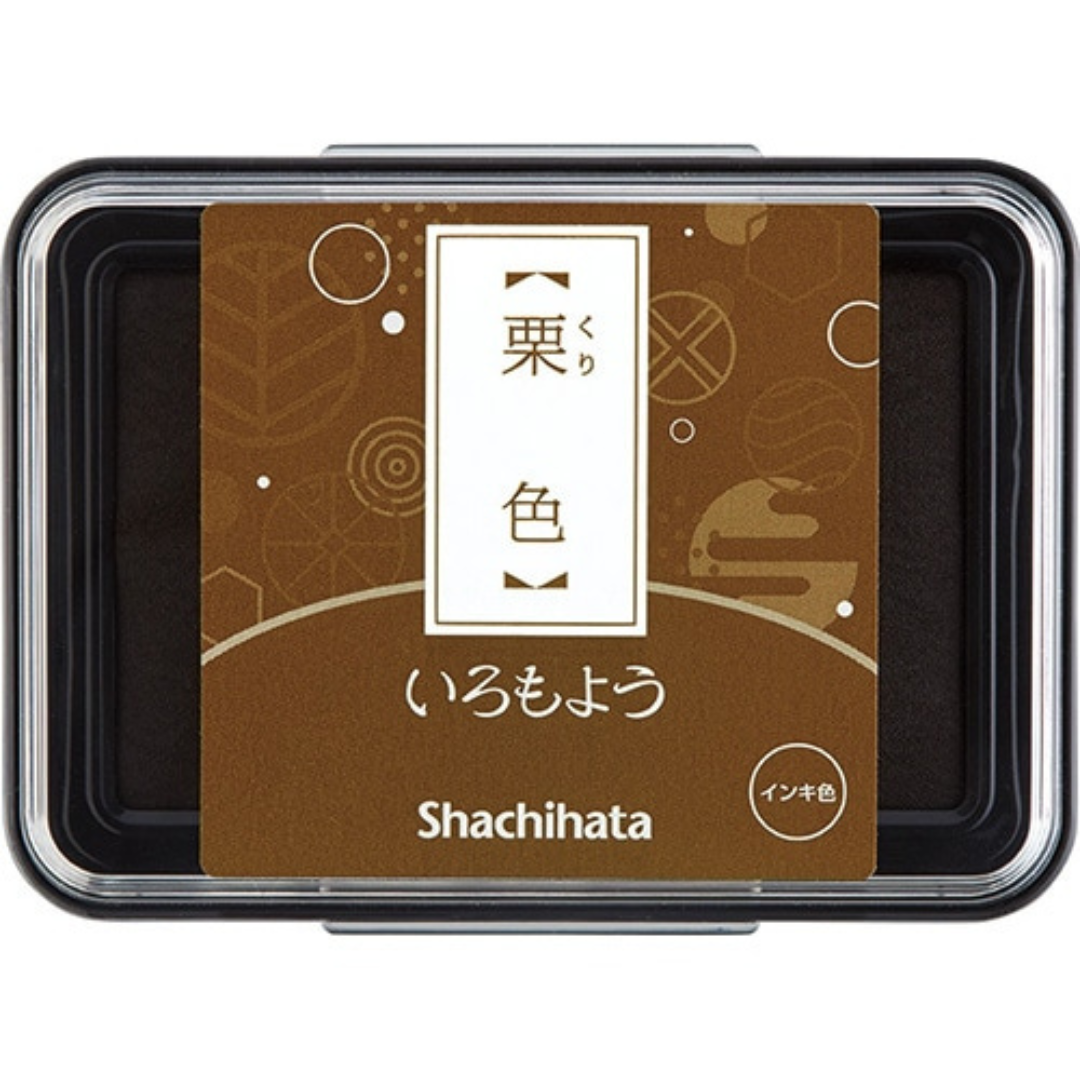 Shachihata Stamp Pad - Japanese Traditional Color Iromoyo - 24 Colors