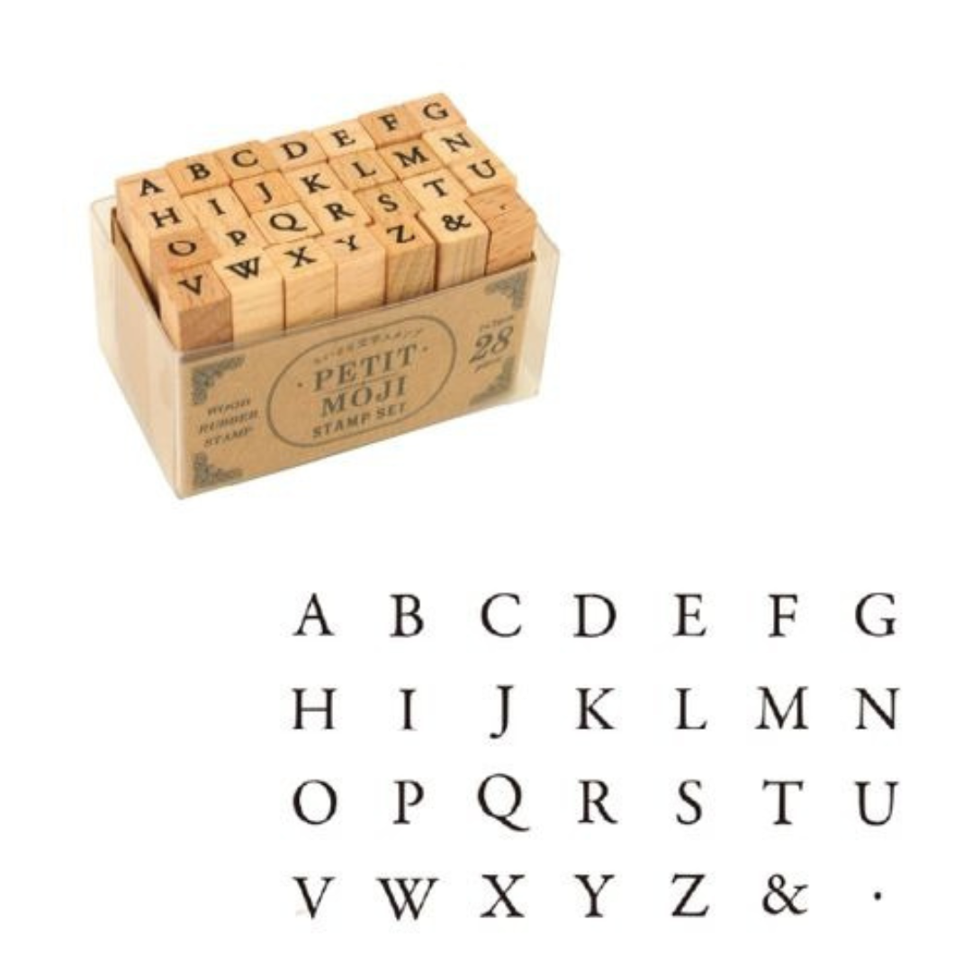 Kodomono Kao Stamp - Uppercase - Small