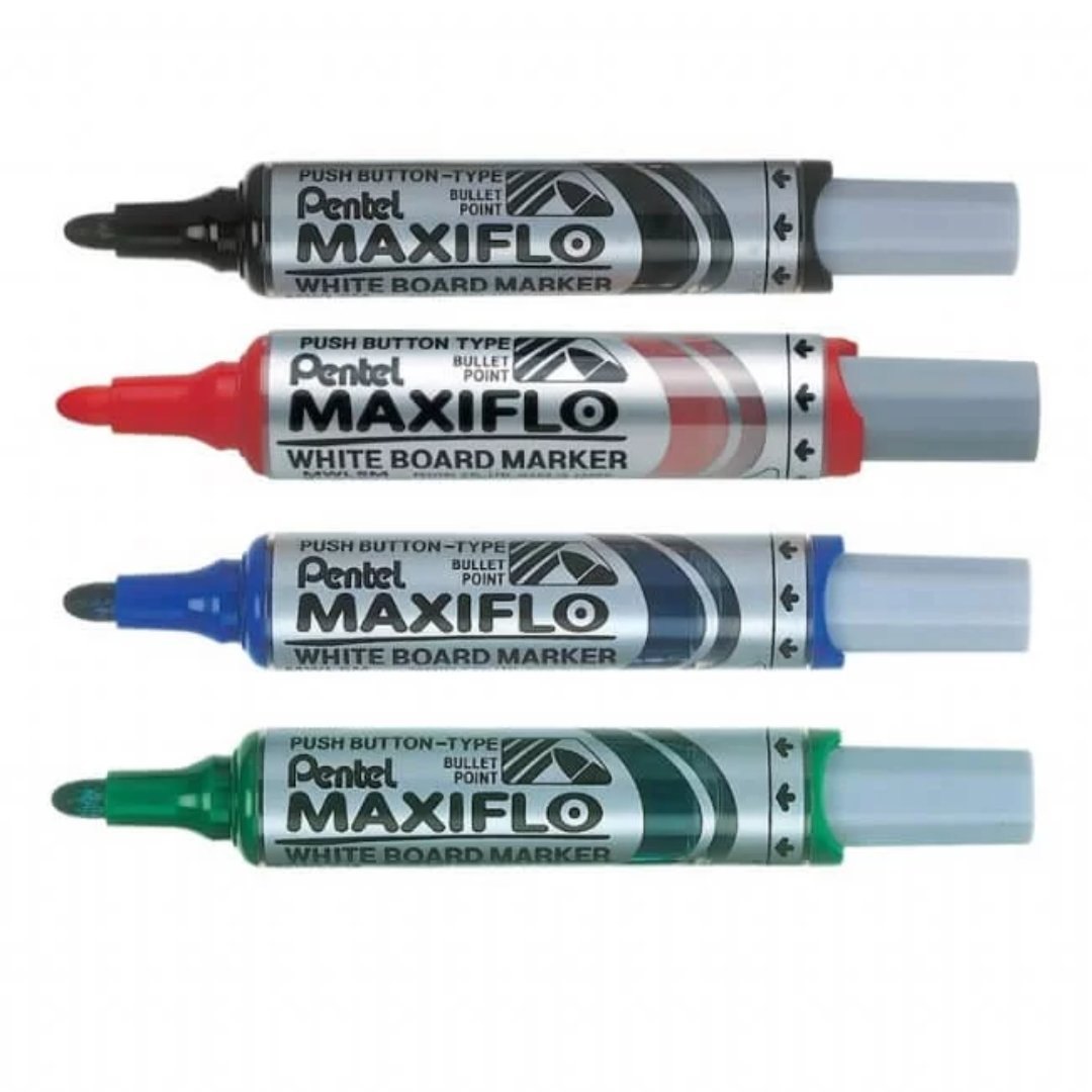 Pentel India Maxiflo WhiteBoard Marker Bullet Fine