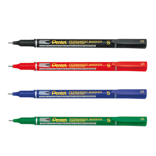 Pentel India Permanent Marker Super Fine Point - 0.64 mm