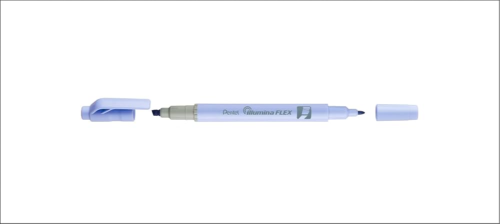 Pentel India Highlighter Ilumina Flex Twin Tip