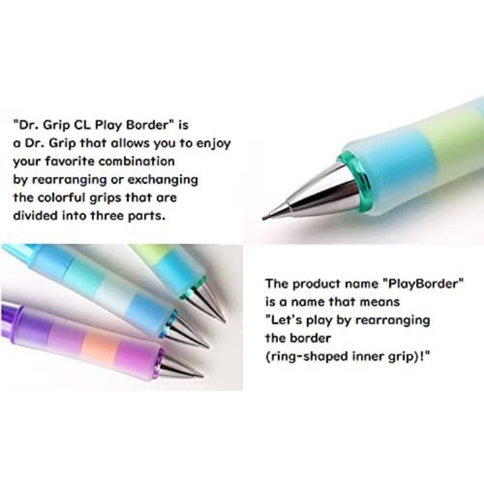 Pilot Dr. Grip Play Border Shaker Mechanical Pencil - 0.5 mm - Pooh