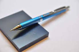 Pentel India EnerGel Metal Body Blue Ink - 0.7 mm