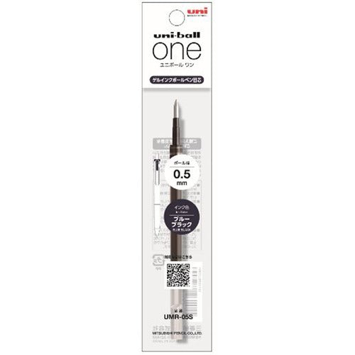 Uni-ball One Gel Blue Black Pen Refill - 0.38 & 0.5 mm
