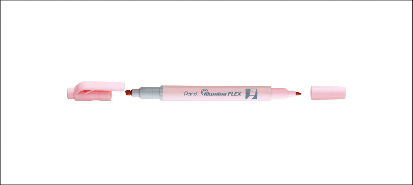Pentel India Highlighter Ilumina Flex Twin Tip