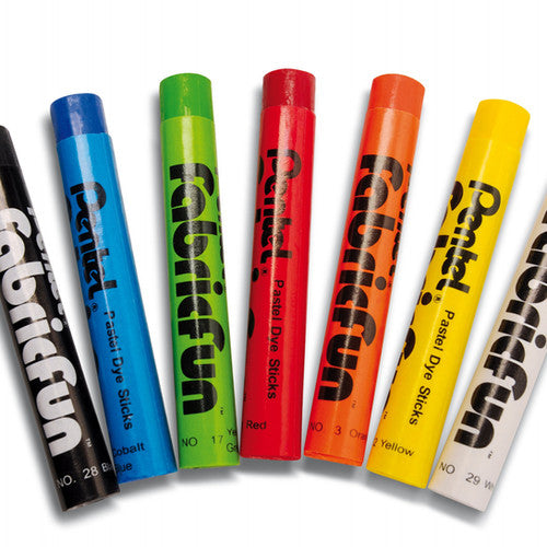 Pentel India Fabric Fun Pastel D Sticks 7 Colours