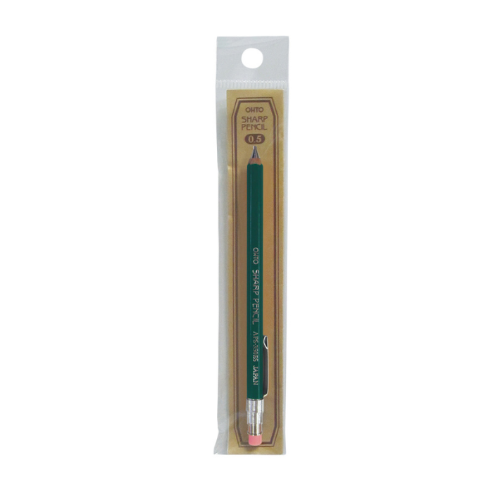 Ohto Mechanical Pencil Wooden Mini - 0.5 mm