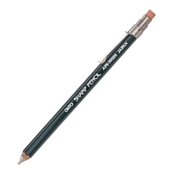 Ohto Mechanical Pencil Wooden Mini - 0.5 mm