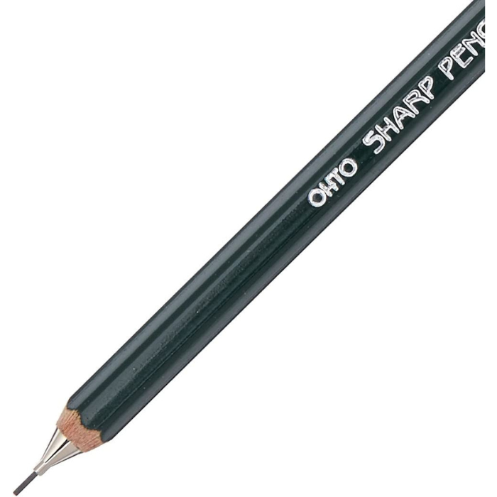 Ohto Mechanical Pencil Wooden Mini - 0.5 mm