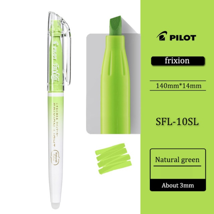 Pilot FriXion Light Natural Color Erasable Highlighter