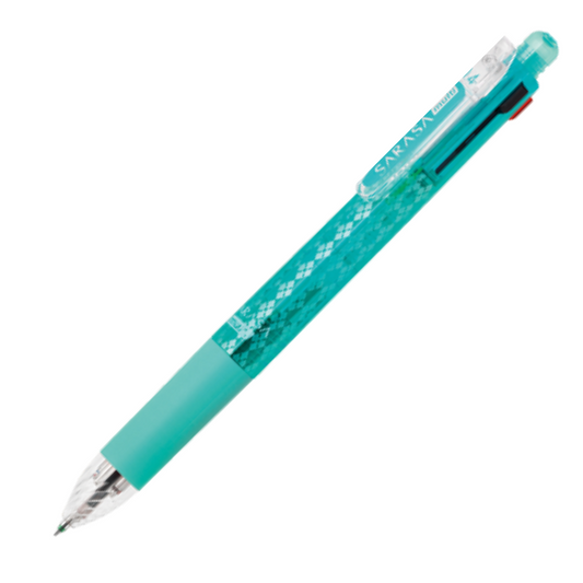 Zebra Multi-Function Pen, 4 Colors 0.4 mm + 1 mechanical pencil 0.5 mm