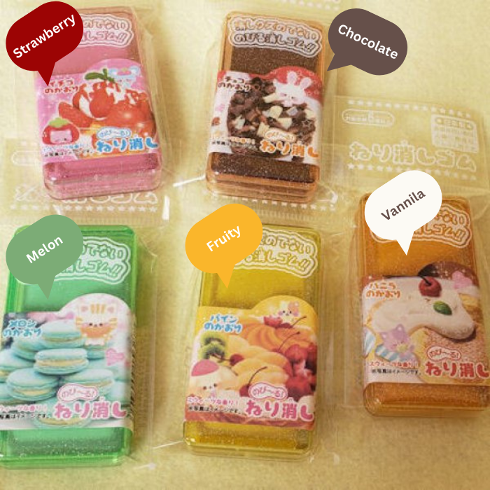 Flavoured - Kneadable erasers