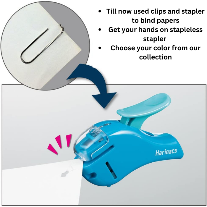 Kokuyo Harinacs Stapleless Stapler – Bumbo Stationeries