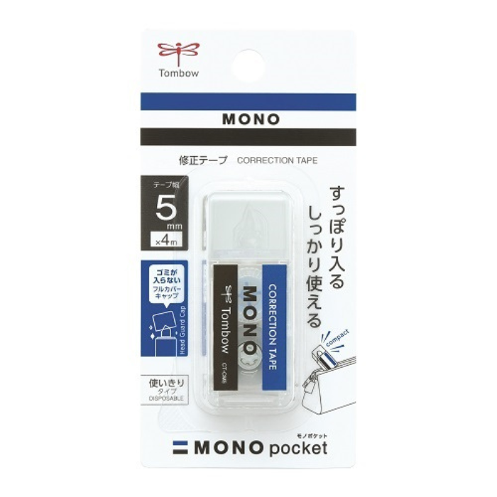 Tombow Correction Tape Monopocket 5 mm Width 4 m length