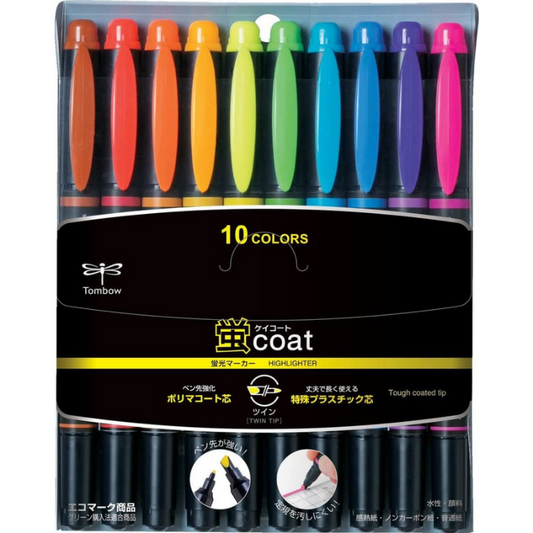 Tombow Kei Coat Double-Sided Highlighter