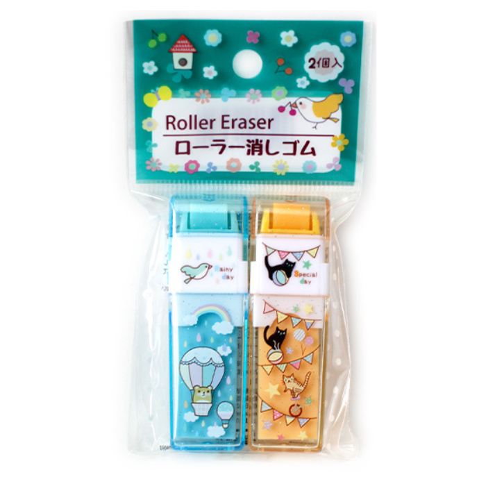 Roller erasers