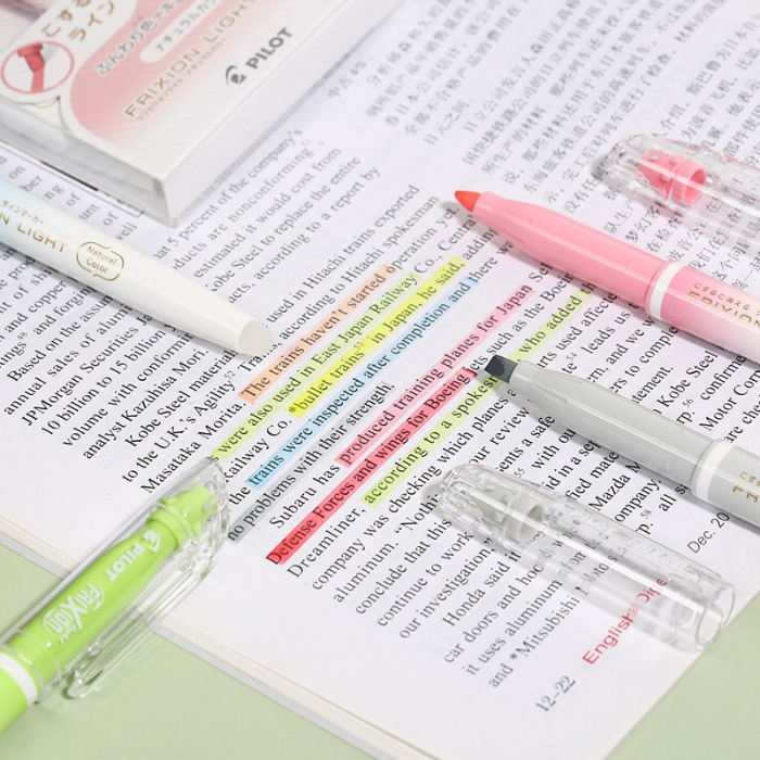 Pilot FriXion Light Natural Color Erasable Highlighter