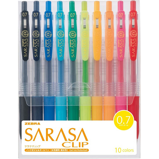 Zebra Sarasa Clip Gel Pen - 0.7 mm