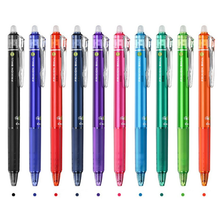 Pilot FriXion Ball Knock Retractable Gel Pen 1.0 mm – Bumbo Stationeries