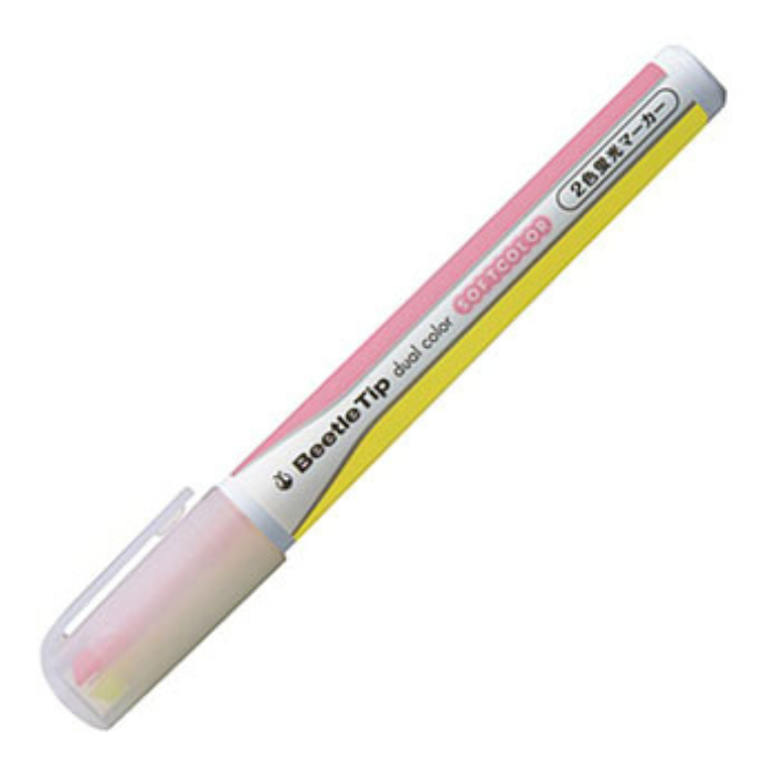 Kokuyo Beetle Tip Dual Soft Color Highlighter