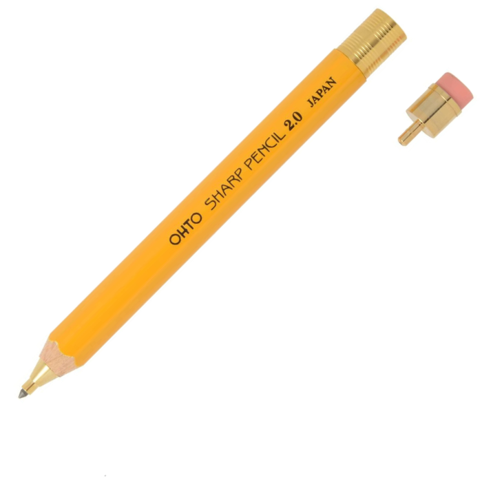 Ohto Wooden Mechanical Pencil - 2.0 mm