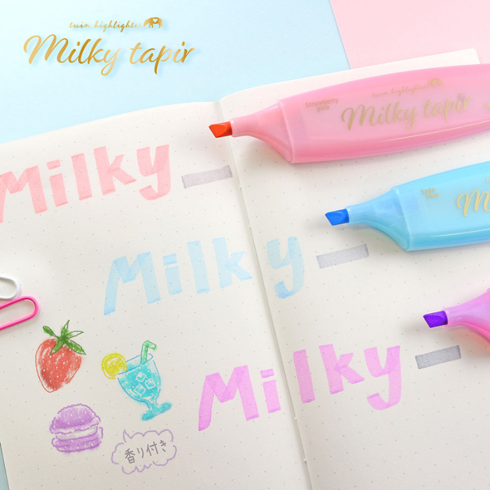 Milky Tapir Highlighters