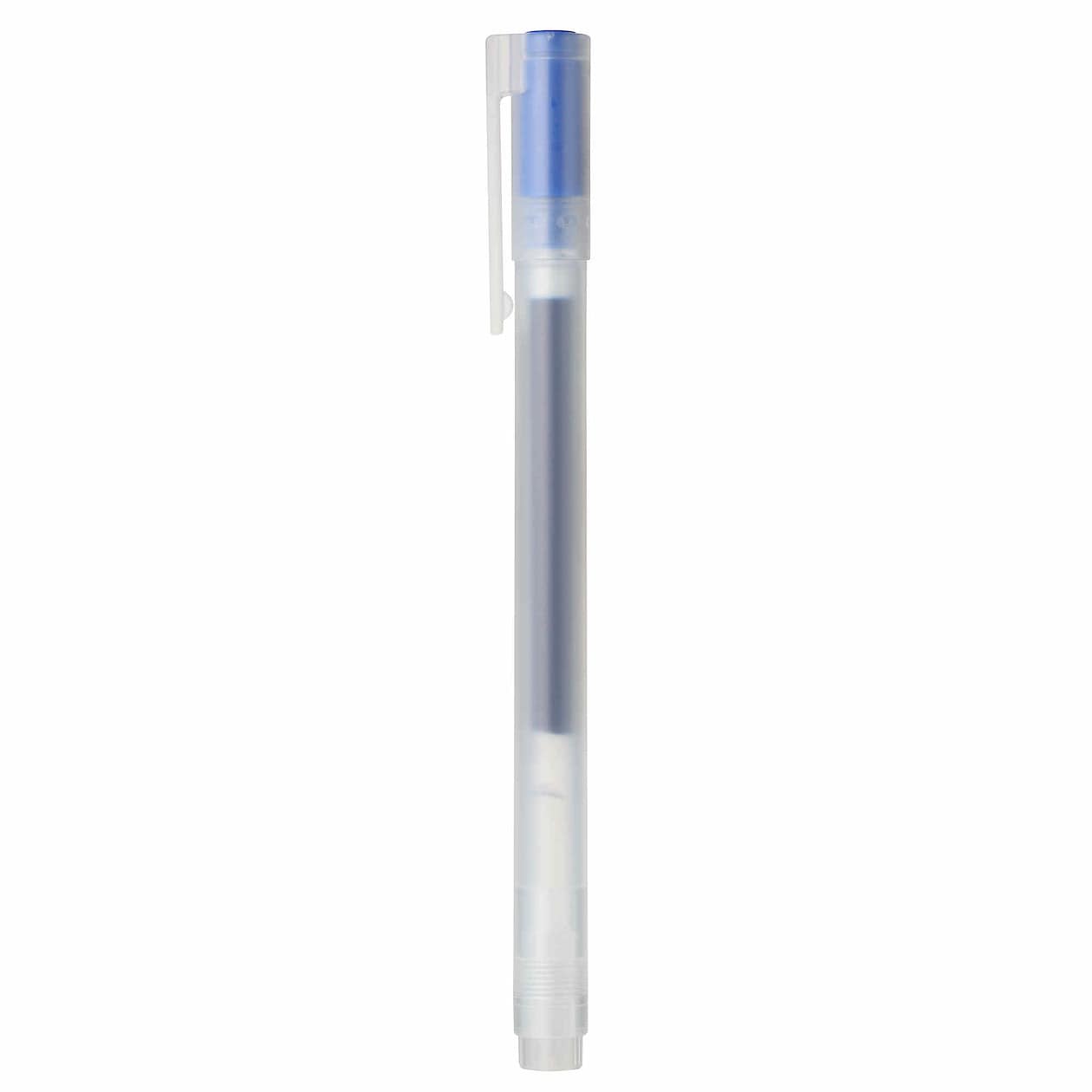 MUJI Pens Blue Gel ink ballpoint pen cap type – Bumbo Stationeries