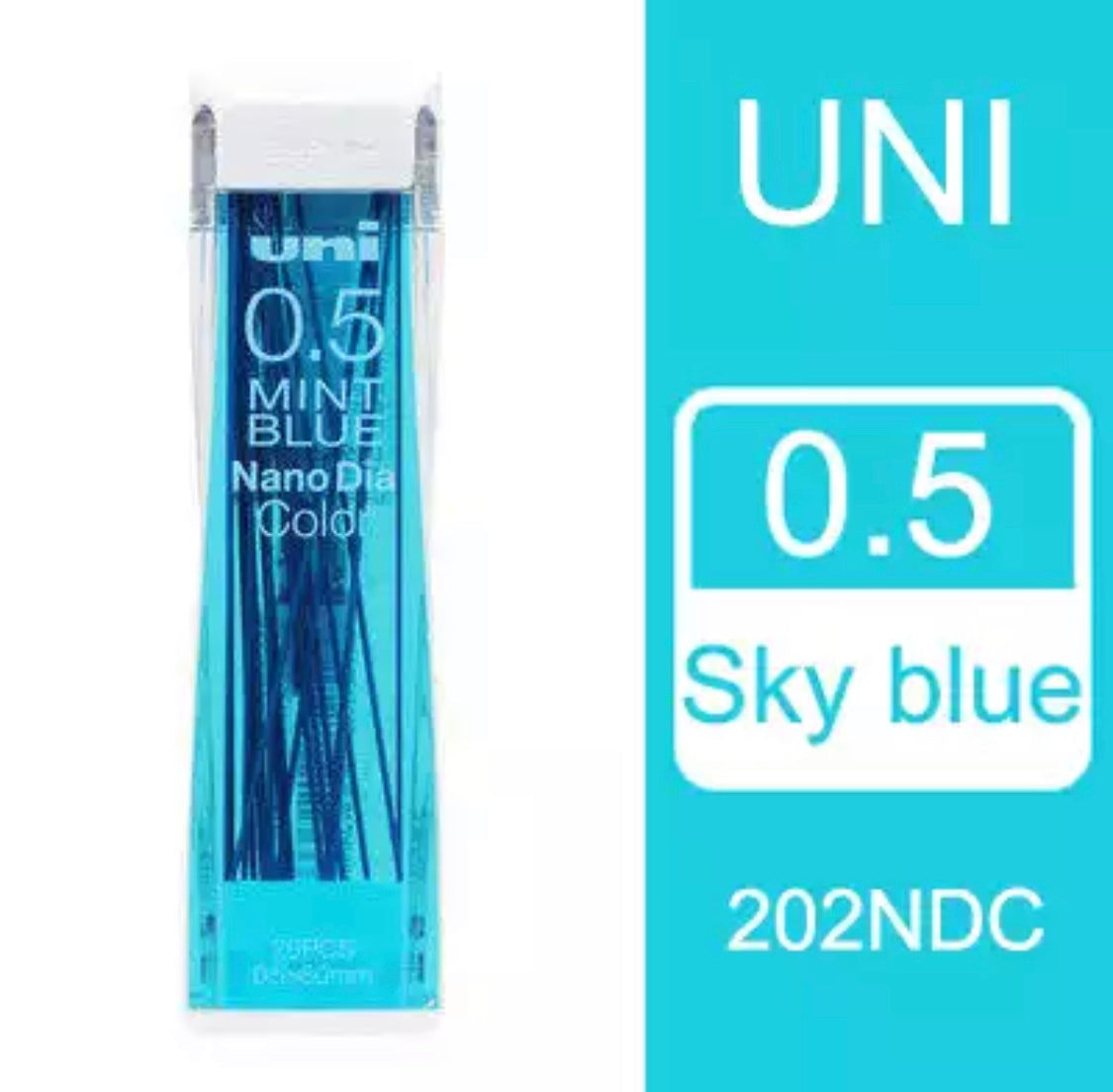 Uni NanoDia Color Erasable Lead 0.5 mm