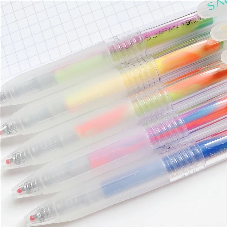 Zebra Sarasa Clip Marble Color Gel Pen - 0.5 mm