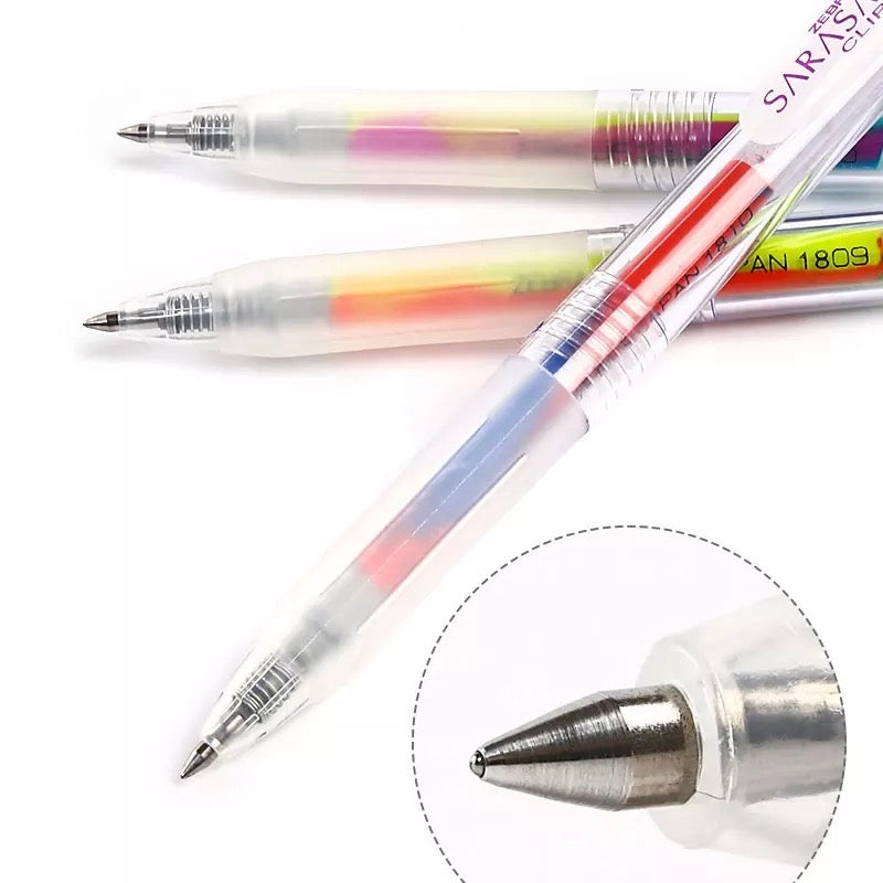 Zebra Sarasa Clip Marble Color Gel Pen - 0.5 mm