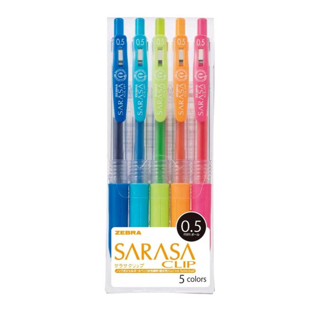 Zebra Sarasa Clip Gel Ink Ballpoint Pen - 0.5 mm