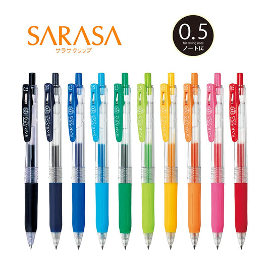 Zebra Sarasa Clip Gel Ink Ballpoint Pen - 0.5 mm